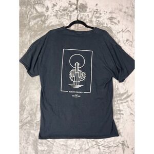 CHOMP CACTUS MIDDLE FINGER ALWAYS PRICKLY GRAPHIC TEE BLACK SIZE LARGE